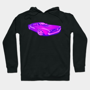 Barracuda 1970 - Purple Hoodie